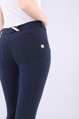 SKINNY NAVY MID-RISE