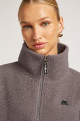 ALIX Half-Zip Muted Mauve