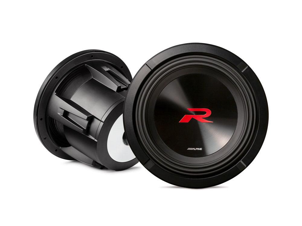Alpine R2-W10D4 Subwoofer di nuova generazione da 10 pollici (25 cm) della R-Series con doppia bobina mobile da 4 ohm - TechSoundSystem.com