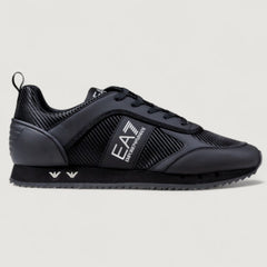 EA7 Triple Black Sneakers 7X000337 AF18613 MZ186 BLACK + SILVER