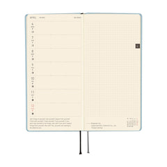 Hobonichi Weeks 2026 Paper Series: Sky (January Start)