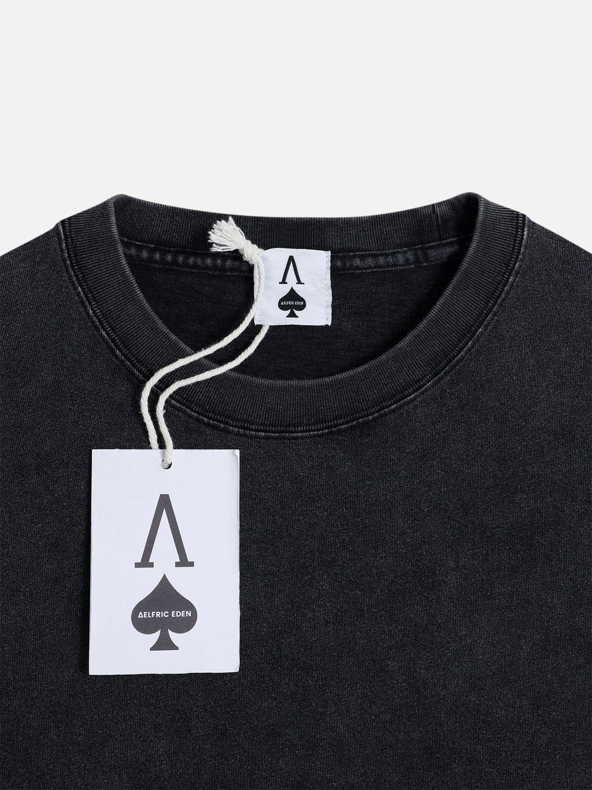 Aelfric Eden Black Washed Tee
