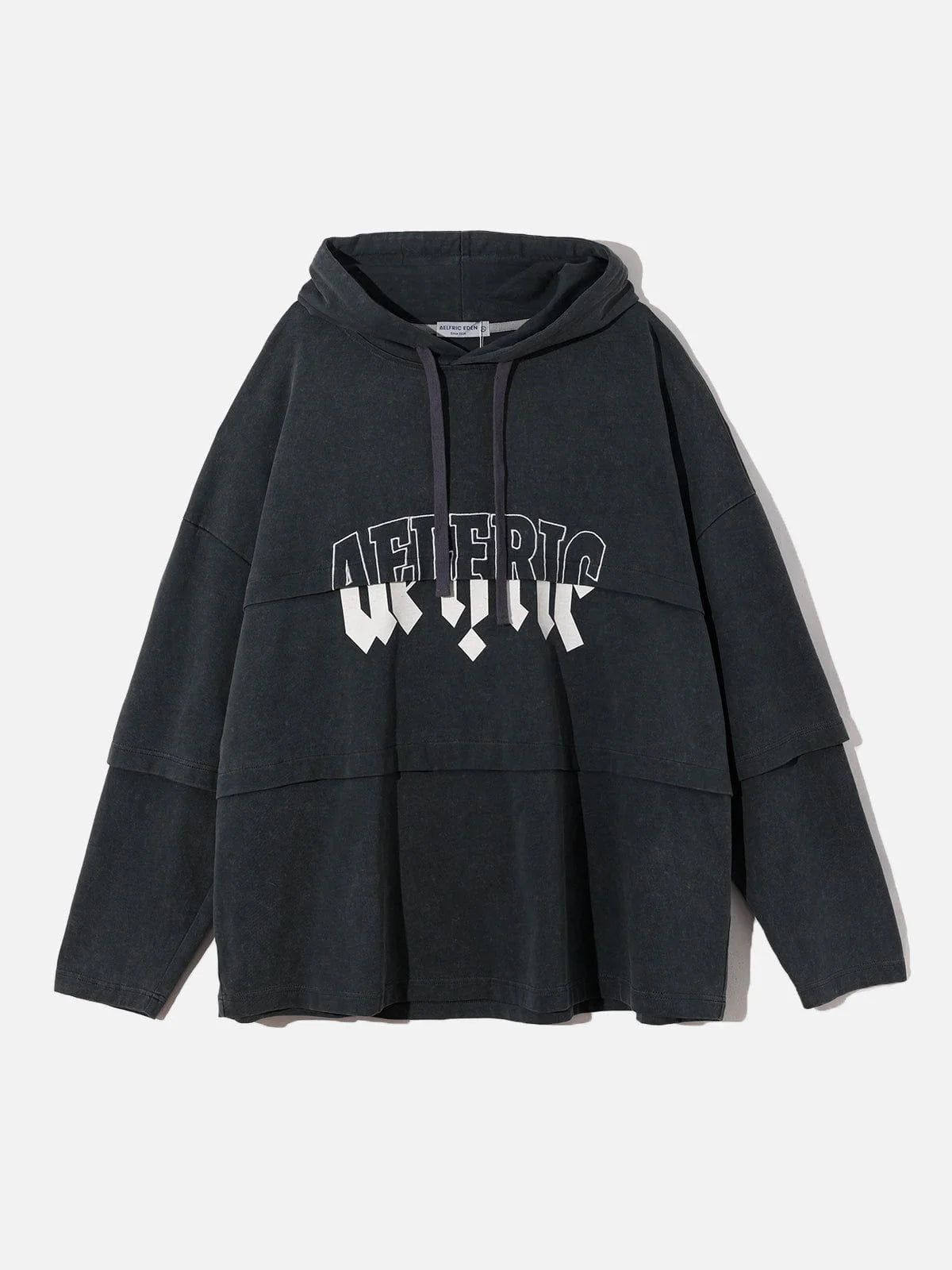 City of Love Vintage Patchwork Hoodie