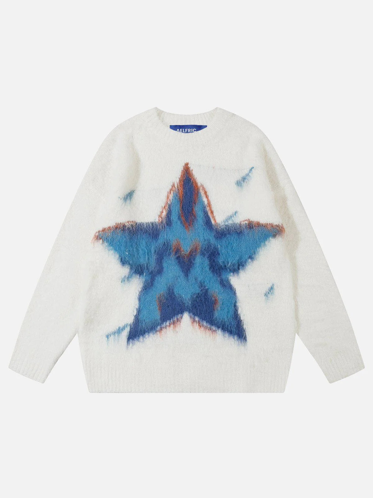 Aelfric Eden Star Jacquard Wool Blend Sweater