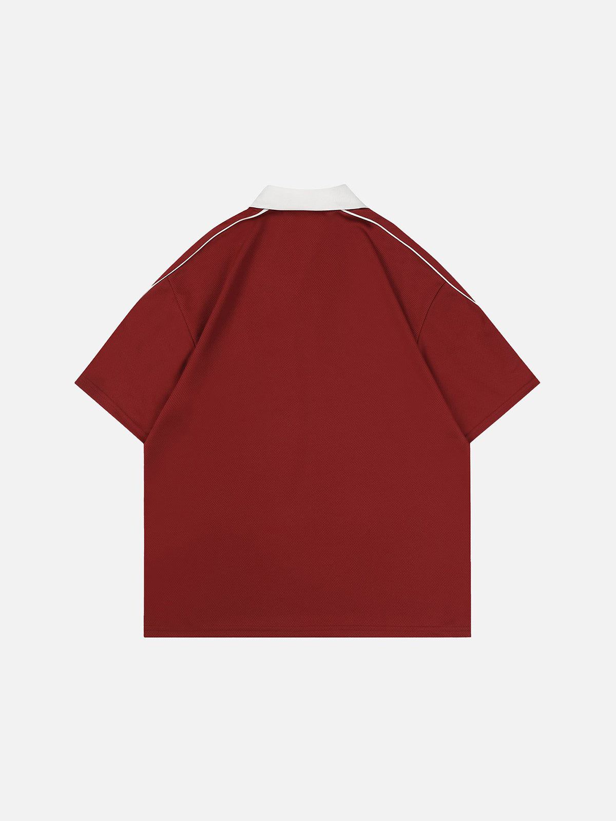 Aelfric Eden Vintage Patchwork Polo Tee