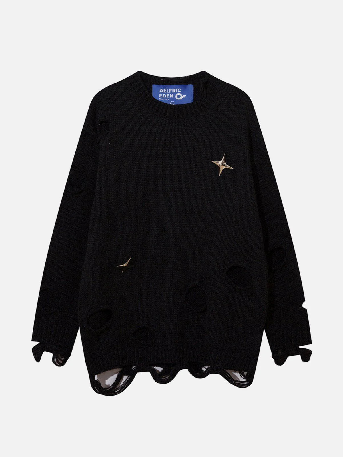 Aelfric Eden Distressed Star Sweater