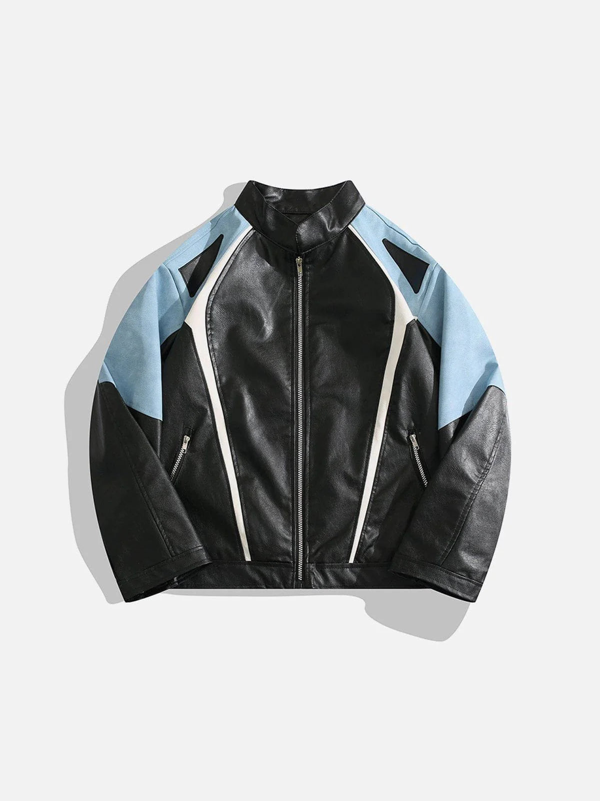 Aelfric Eden Patchwork Moto Racer Jacket