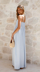 Pippy Maxi Dress - Blue
