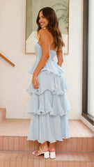 Lanica Maxi Dress - Blue