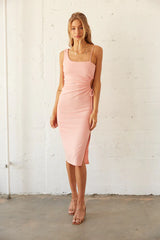 Zaira Ribbed Midi Dress