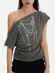 Aelfric Eden Hotfix Rhinestones Tee