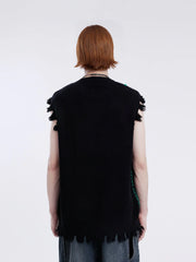 Aelfric Eden Cyberpunk Dot Matrix Sweater Vest