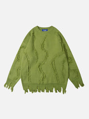 Aelfric Eden Personalized Fringed Sweater