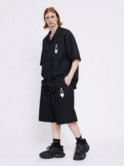 Aelfric Eden Love & Peace Solid Texture Shorts