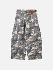 Aelfric Eden Camouflage Washed Barrel Jeans