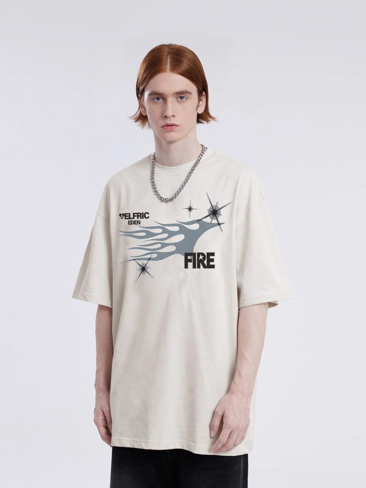 Aelfric Eden Flame Star Print Tee