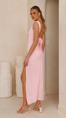 Sachio Maxi Dress - Pink
