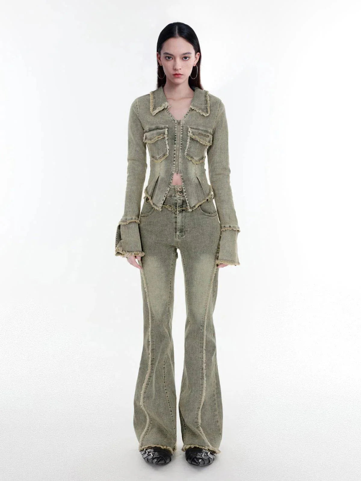 Aelfric Eden Vintage Fringe Star Jeans