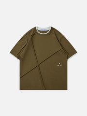 Aelfric Eden Wrinkle Patchwork Two Layer Tee