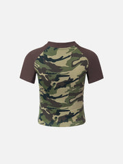 Aelfric Eden Camouflage Flower Print Tee