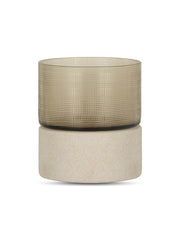 Oberina Windlicht - Bruin