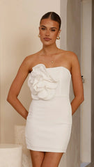 Xanbi Mini Dress - White