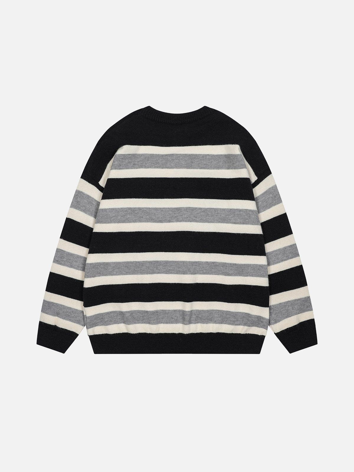 Aelfric Eden Cute Cat Stripe Sweater