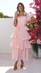 Lanelle Maxi Dress - Pink