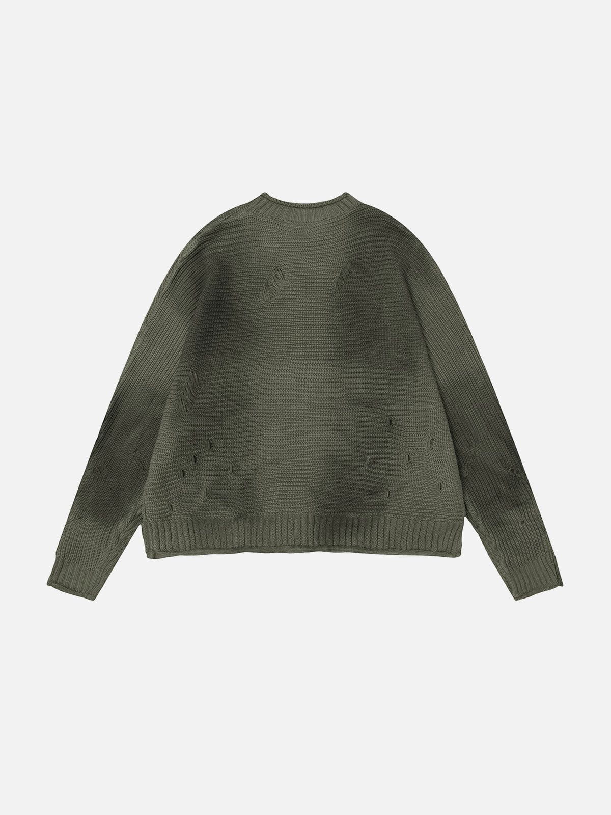 Aelfric Eden Washed Distressed Sweater