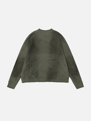 Aelfric Eden Washed Distressed Sweater