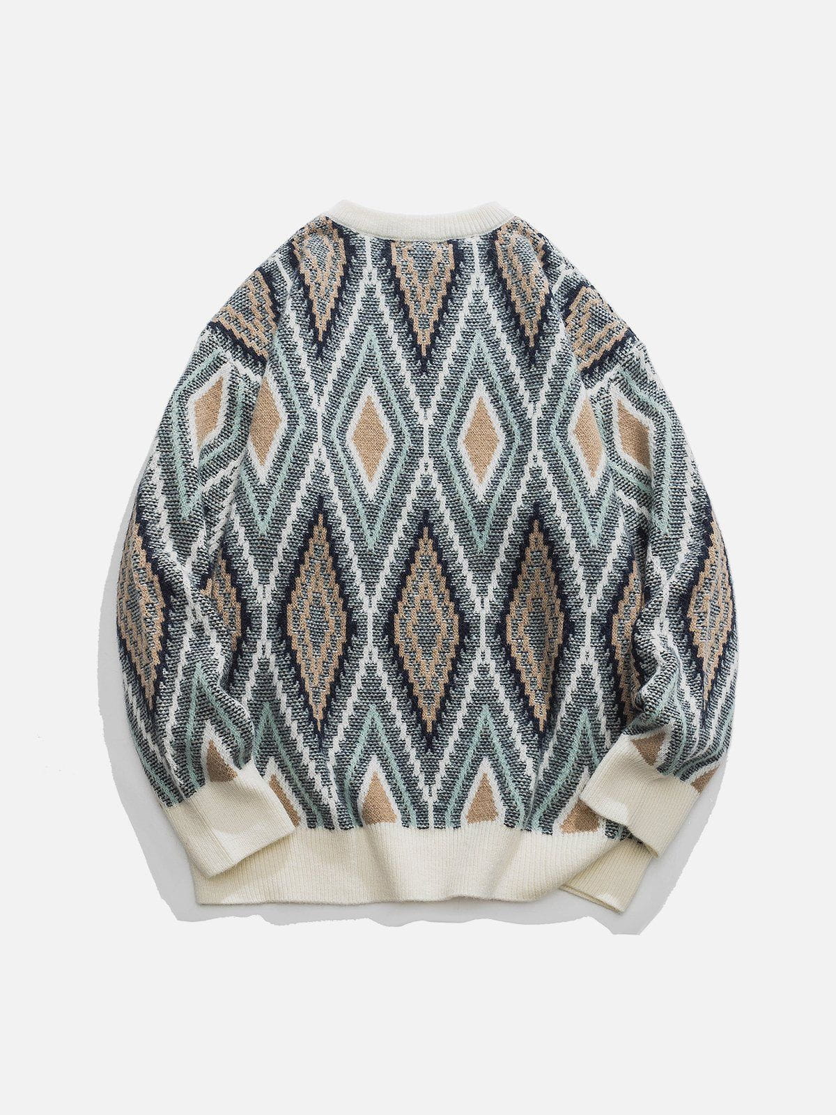 Aelfric Eden Ethnic Style Rhombus Sweater