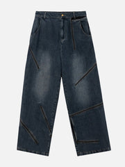 City Of Love Multi-Zipper Jeans