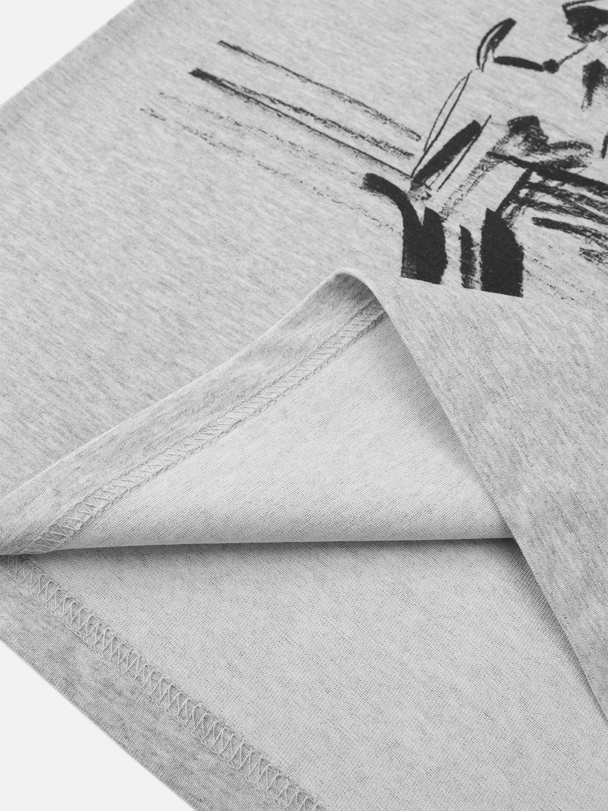 Aelfric Eden Line Graffiti Dog Tee