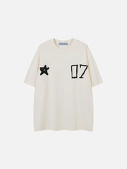 Aelfric Eden Graffiti Number Star Tee