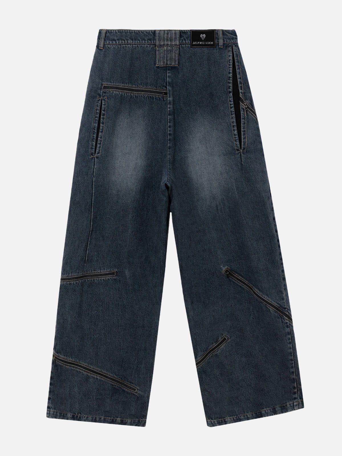 City Of Love Multi-Zipper Jeans