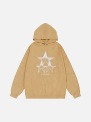 Aelfric Eden Blurring Star Washed Hoodie