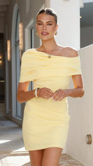 Telaia Mini Dress - Yellow