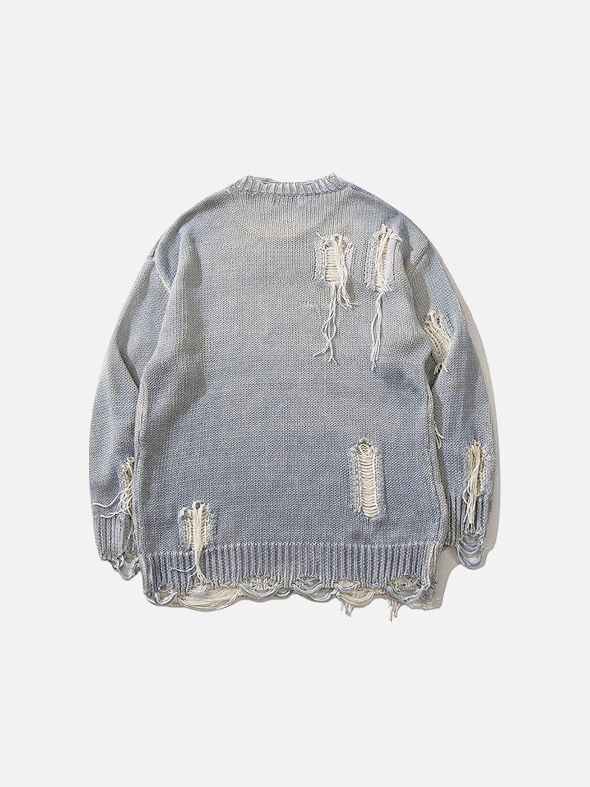 Aelfric Eden Distressed Wasteland Style Sweater