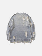 Aelfric Eden Distressed Wasteland Style Sweater