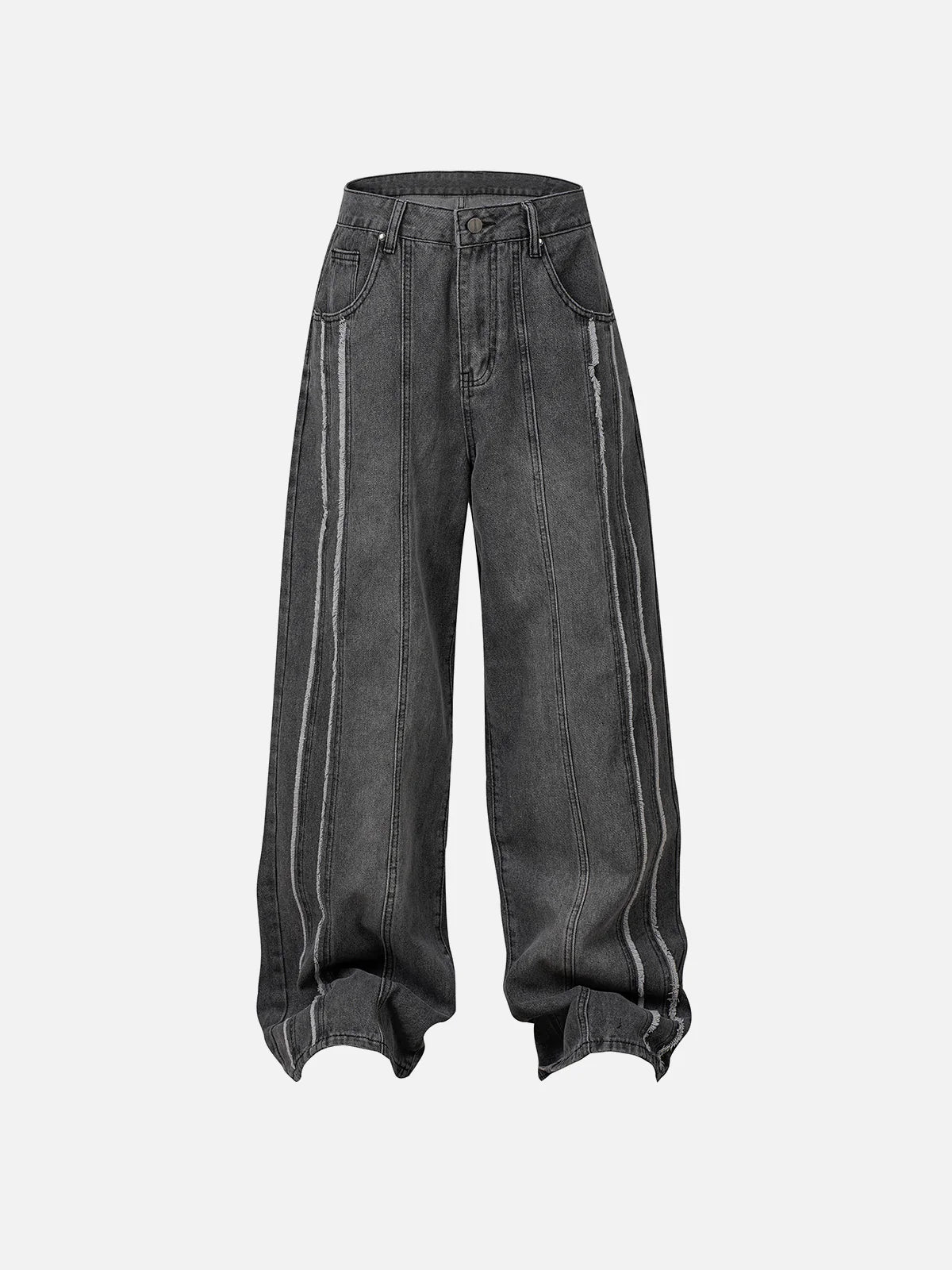 Aelfric Eden Fringe Distressed Washed Jeans