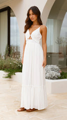Lille Maxi Dress - White