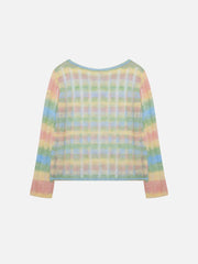 Aelfric Eden Cropped Boxy Gradient Sweater