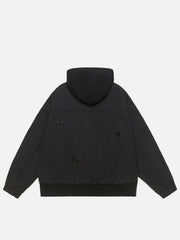 Aelfric Eden Lace Bow Hooded Jacket