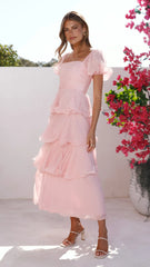 Lanelle Maxi Dress - Pink