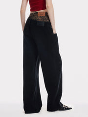 Aelfric Eden Leopard Print Sagging Jeans