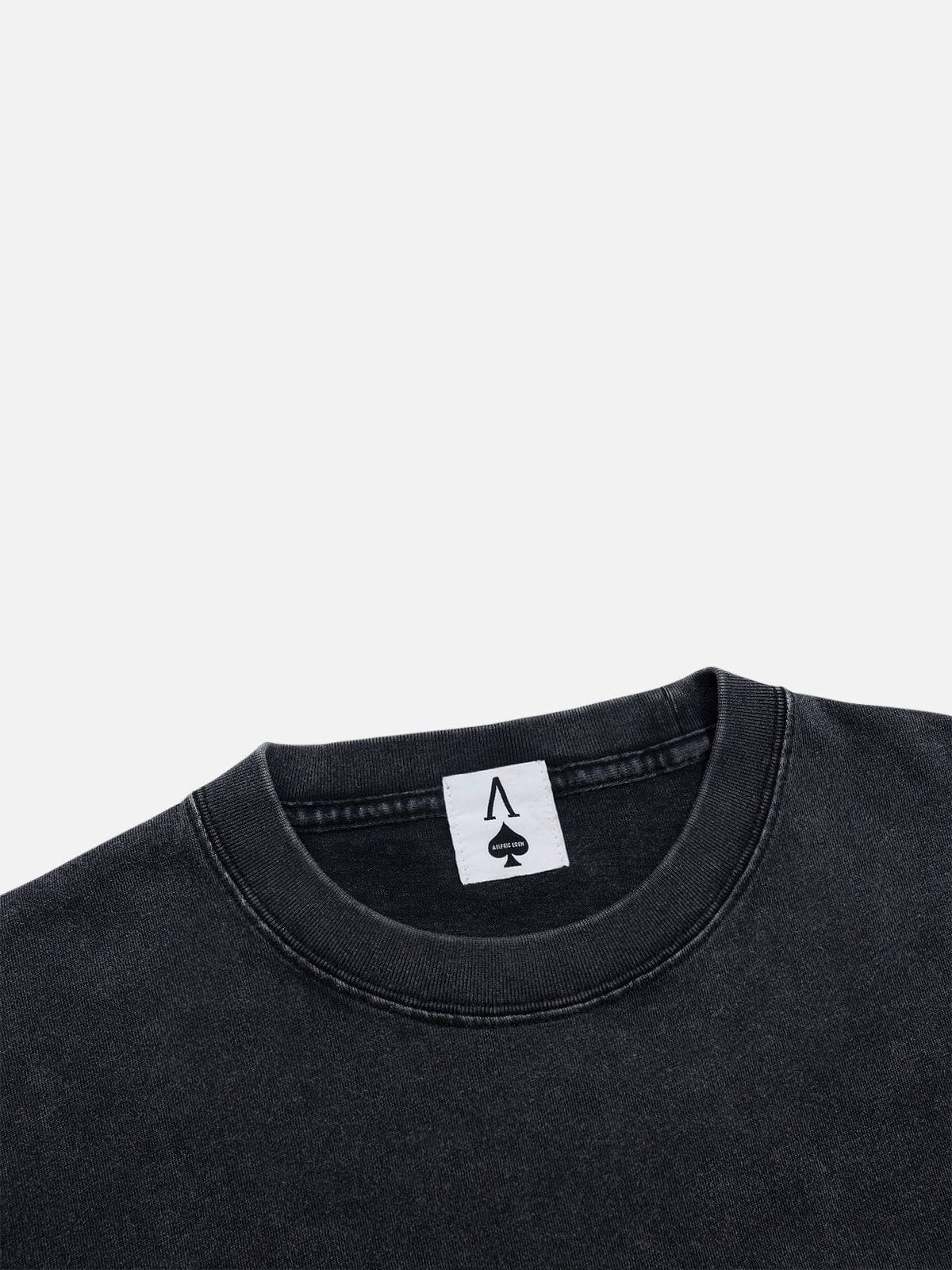 Aelfric Eden Black Washed Tee