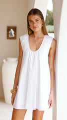 Vanessa Mini Dress - White