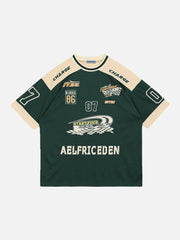 Aelfric Eden Contrast Color Racing Tee [Recommended by@addieisdaddyyy]
