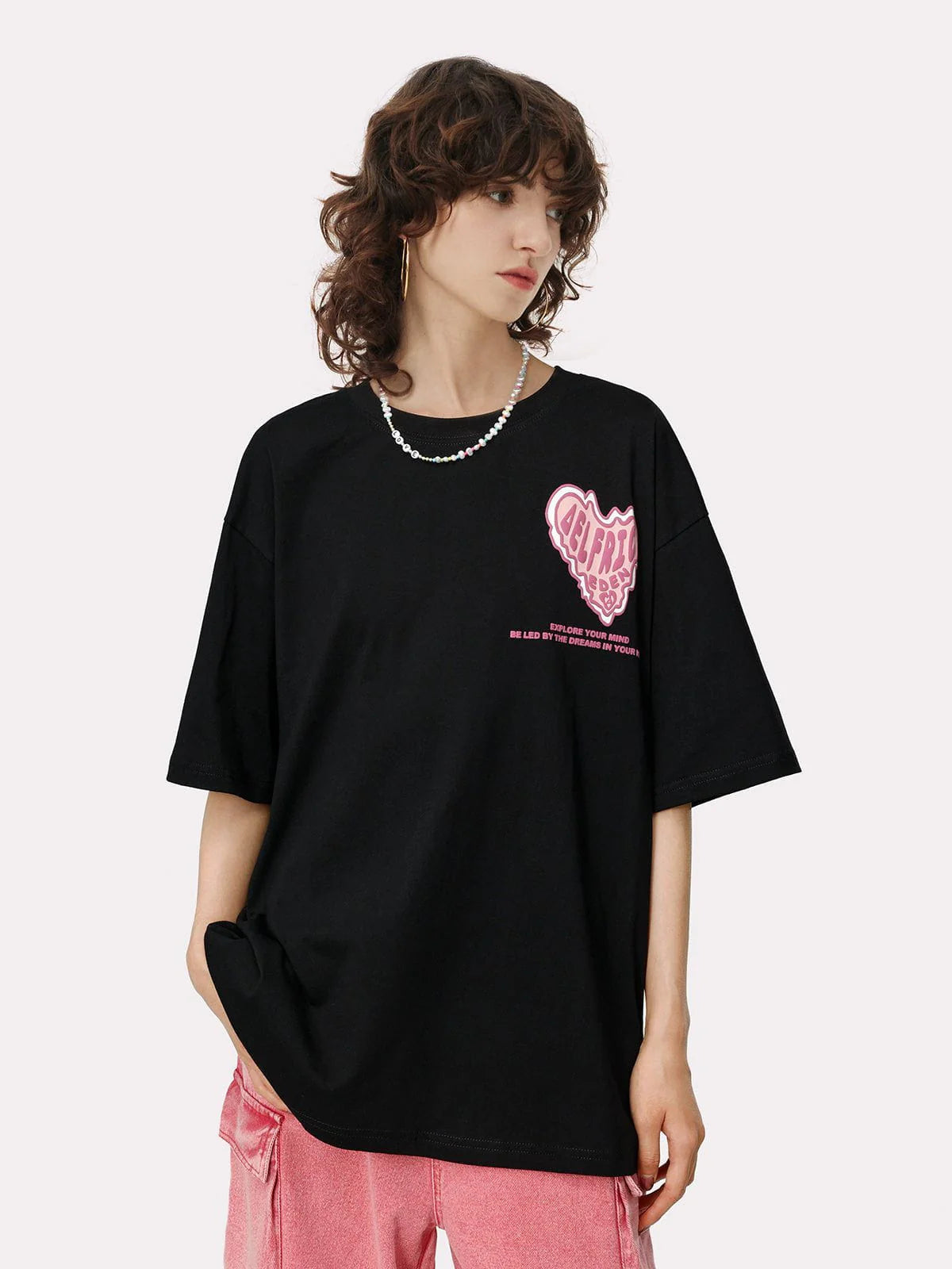 Aelfric Eden Heart Foam Printing Tee