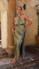 Amalia Maxi Dress - Olive